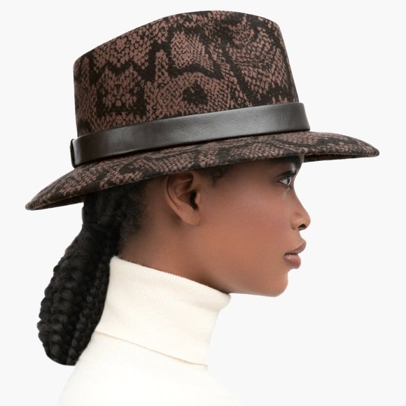 MS Cool Wool Felt Fedora Hat main image 5
